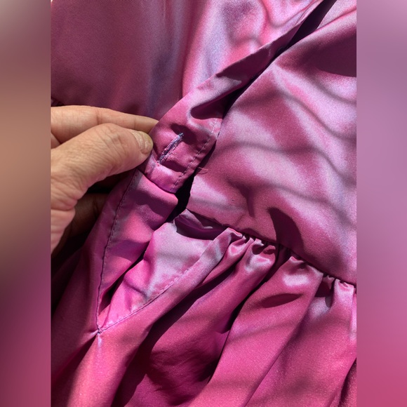 Vintage Beautiful purple ombre iridescent dress size 10 - Picture 3 of 8
